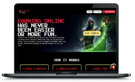 Fatality website displayed on a Macbook