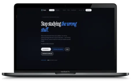 Fauven website displayed on a Macbook