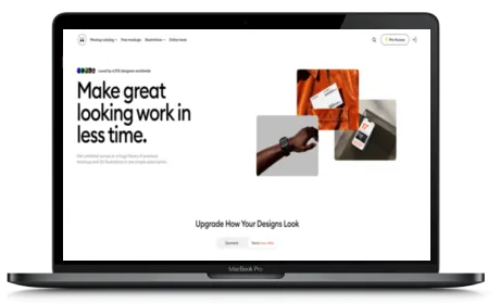 Wannathis3d website displayed on a Macbook