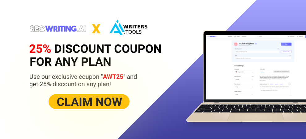 10% Seo Writing AI Coupon Code