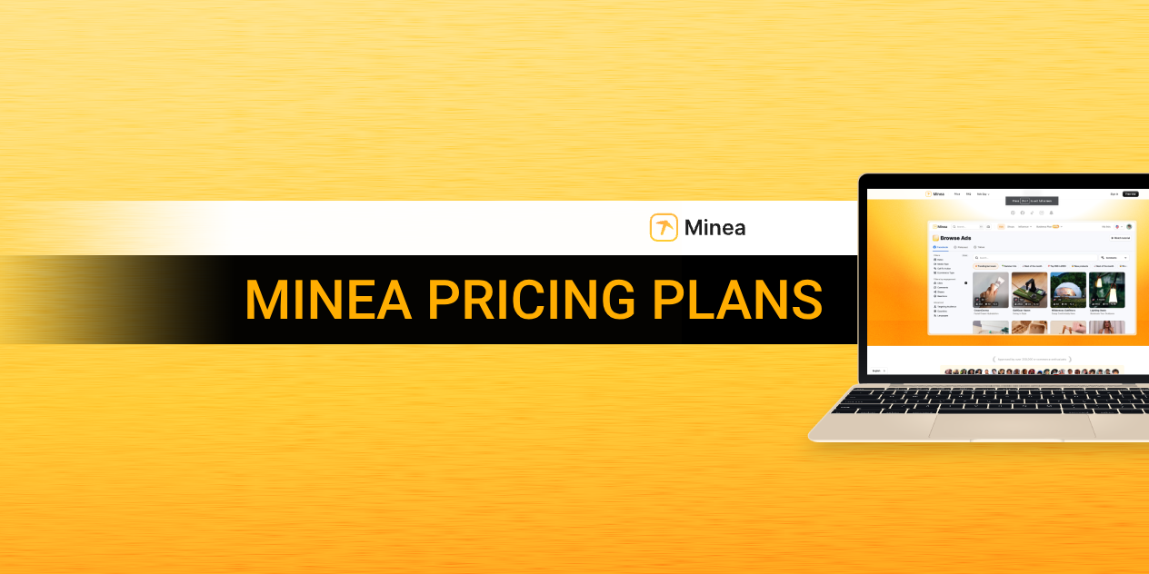 Minea Pricing: Compare Plans + Get Up to 50% Off
