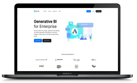 Avian website displayed on a Macbook