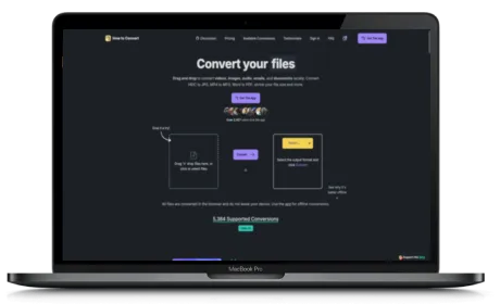 How to Convert website displayed on a Macbook