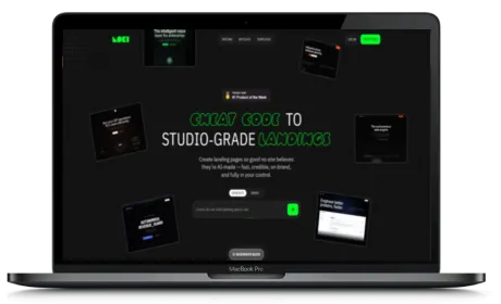 Loki website displayed on a Macbook