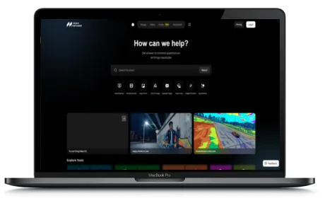 Max Studio website displayed on a Macbook