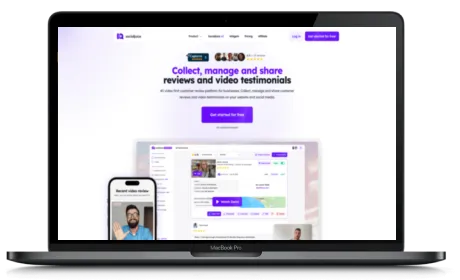 SocialJuice website displayed on a Macbook