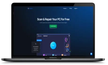 SpyZooka website displayed on a Macbook