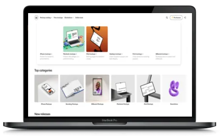 Wannathis website displayed on a Macbook