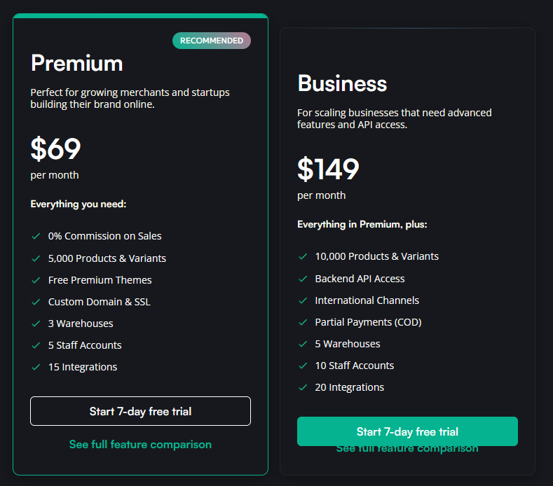 Monthly Billing