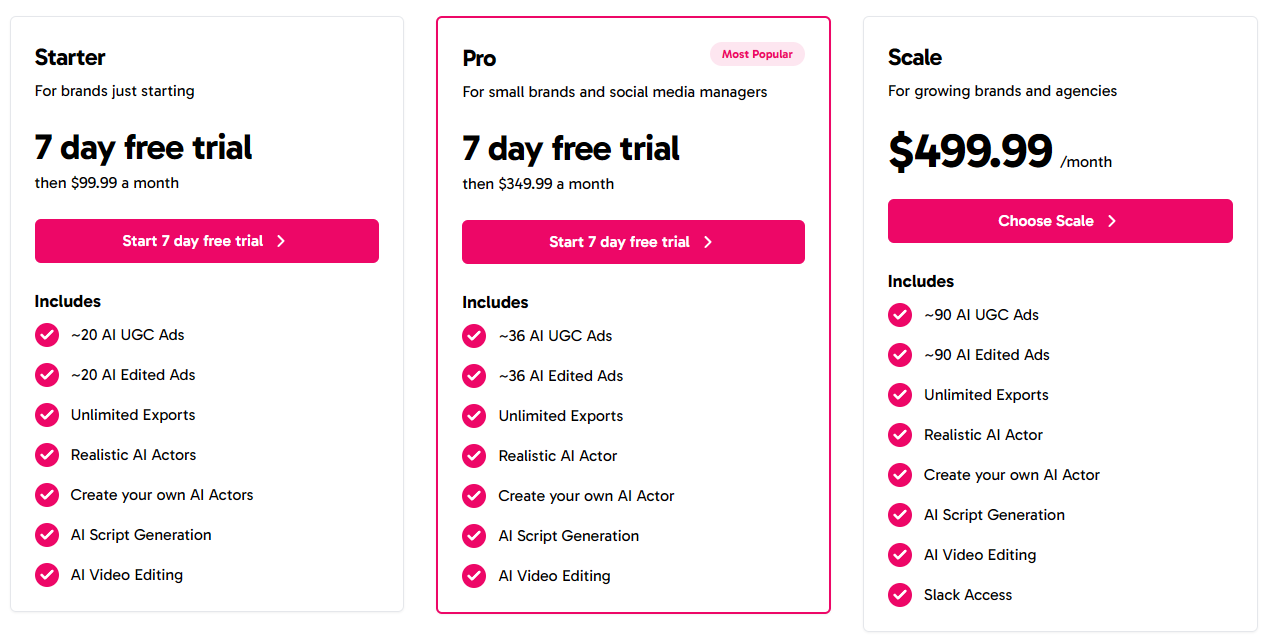 Monthly Billing