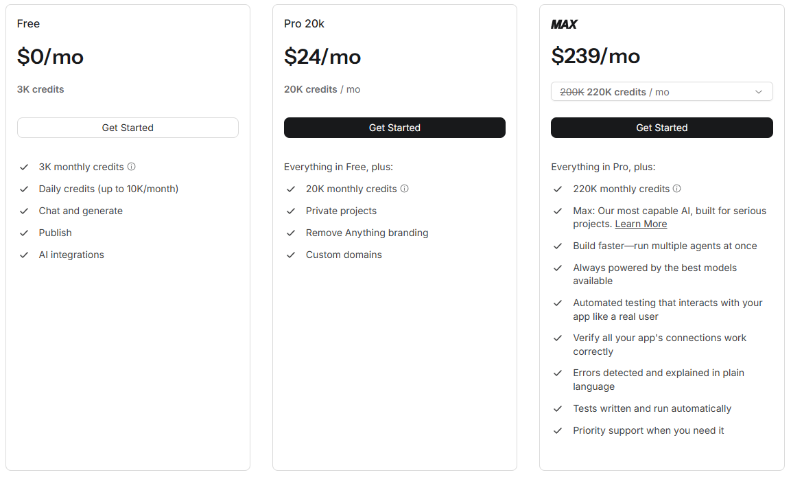 Monthly Billing