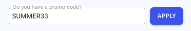 Enter Coupon Code