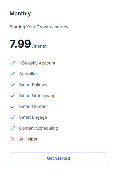 Monthly Billing