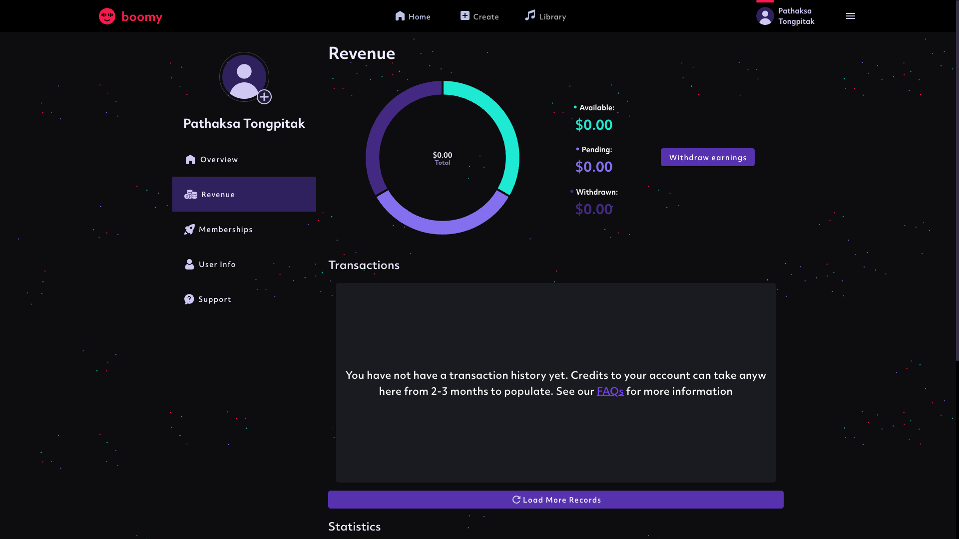 Revenue Stats