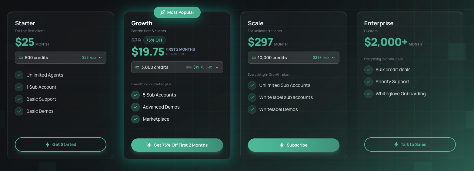 Monthly Billing