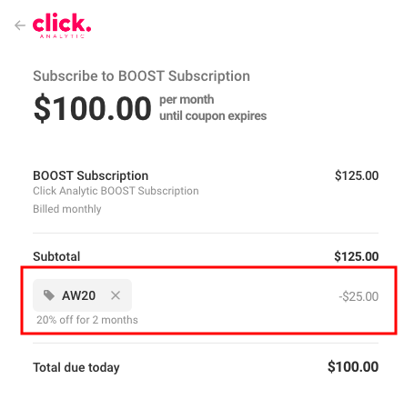 Promo Code Step3