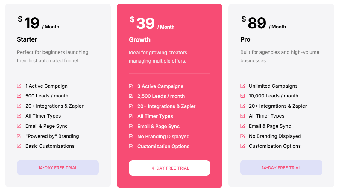 Monthly Billing