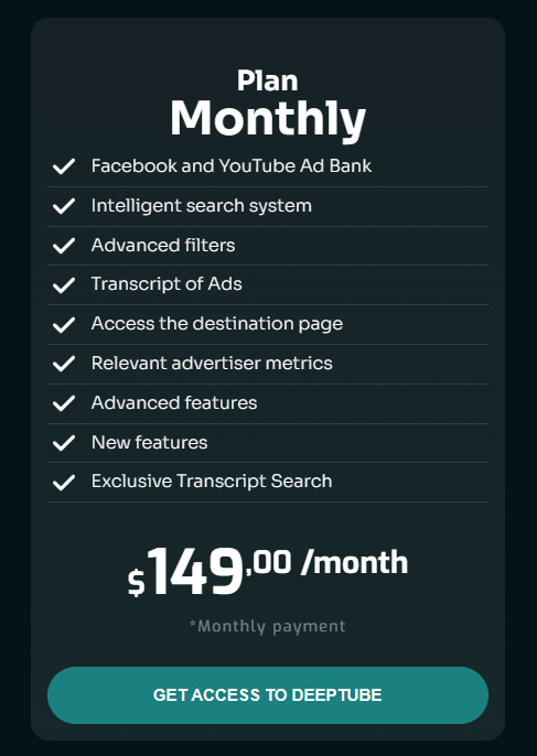 Monthly Billing