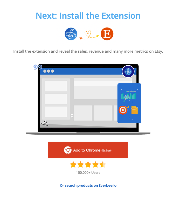 Everbee Chrome Browser Extension