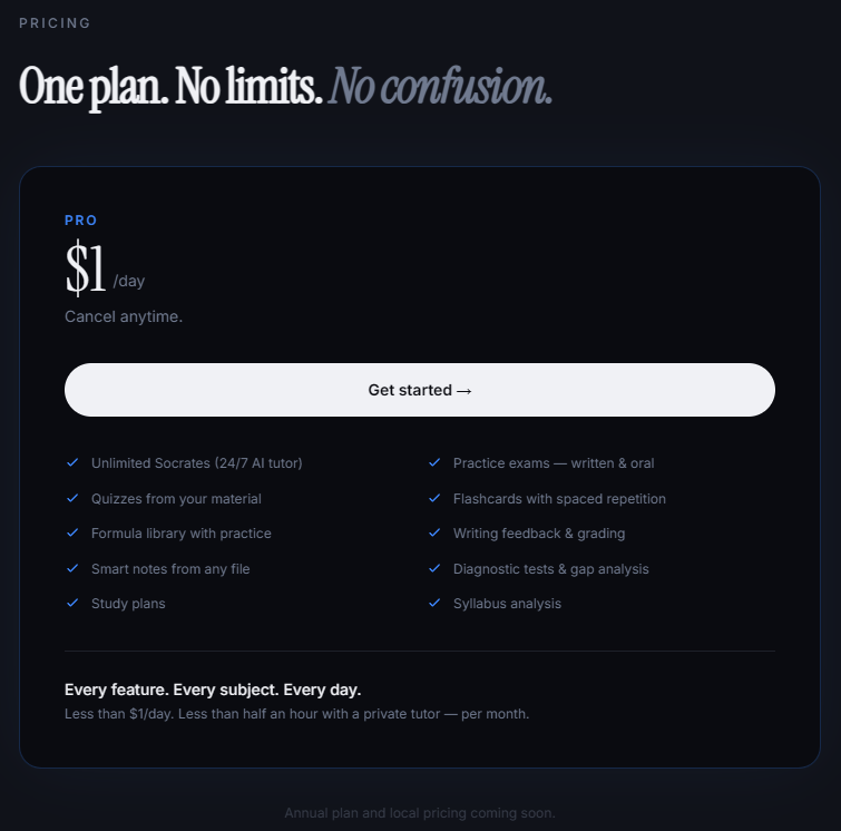 Pricing