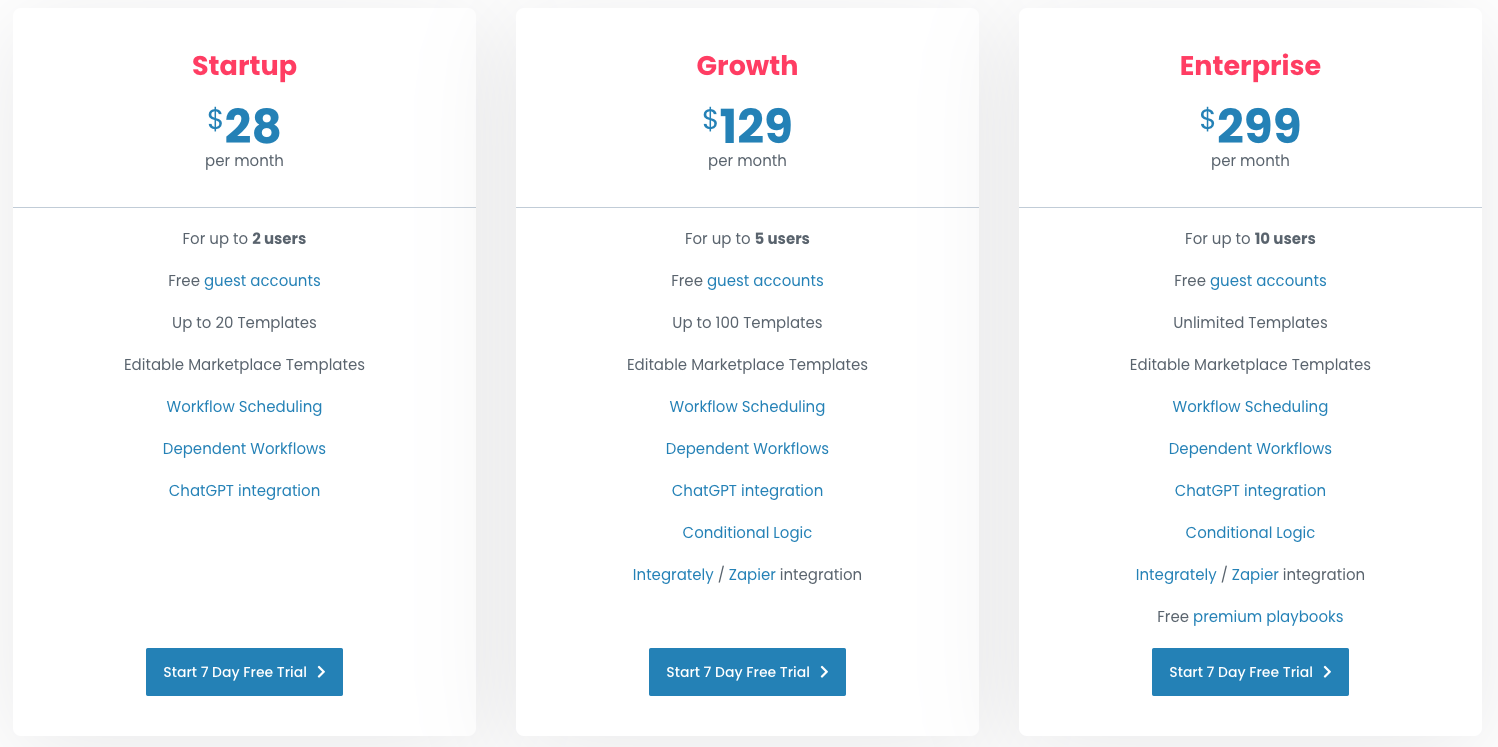 Flowster price plans