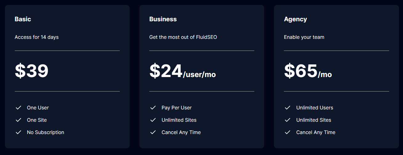 Monthly Billing