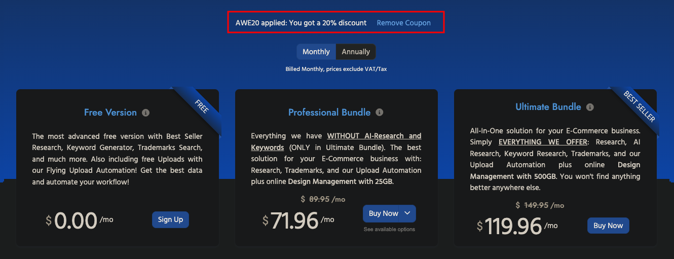 How To Apply Coupon Code Step 2