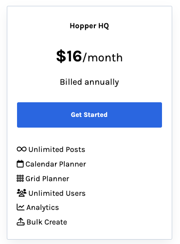 Monthly Billing
