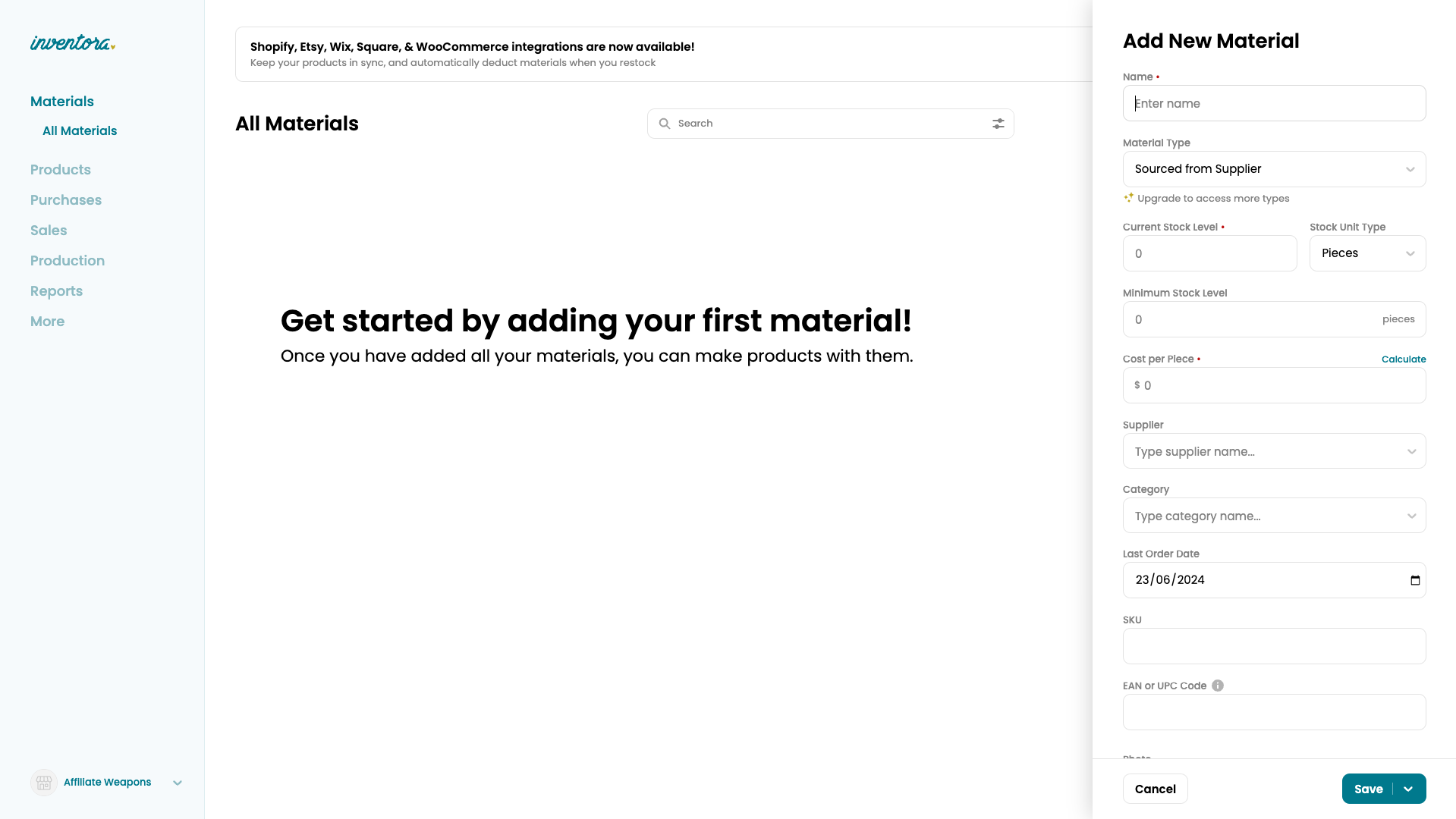 Materials