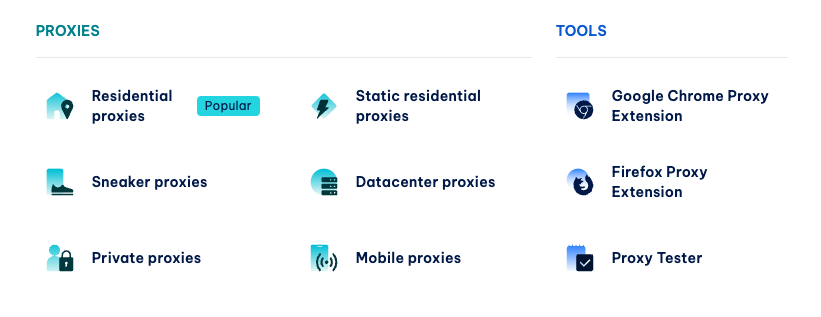 Proxy Types