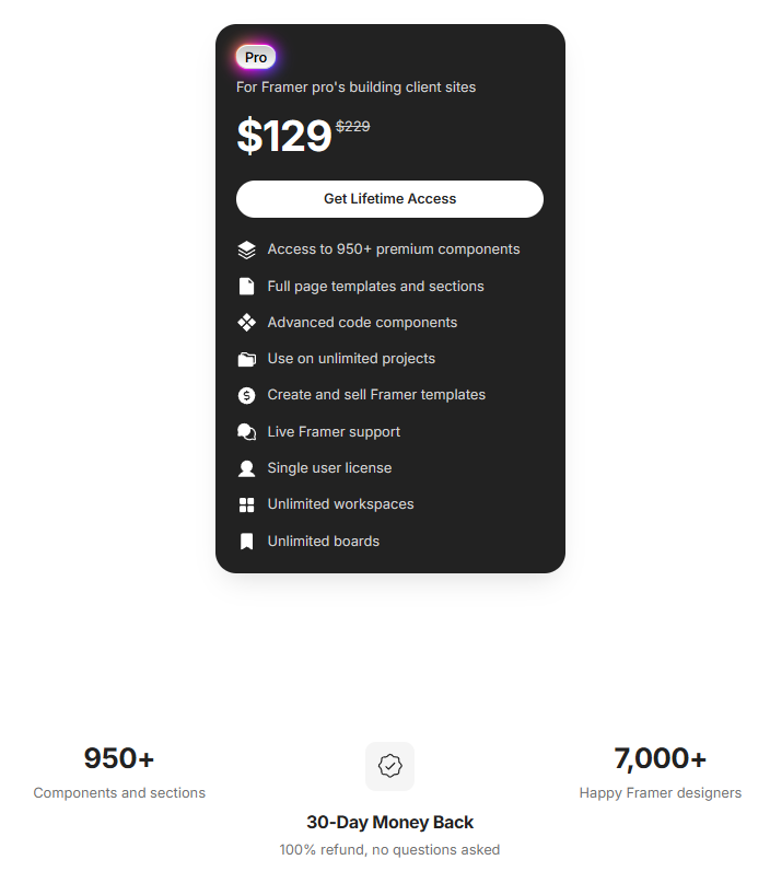 Pricing
