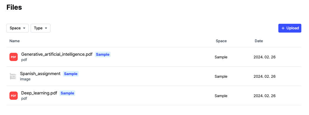 Ai Files Interaction