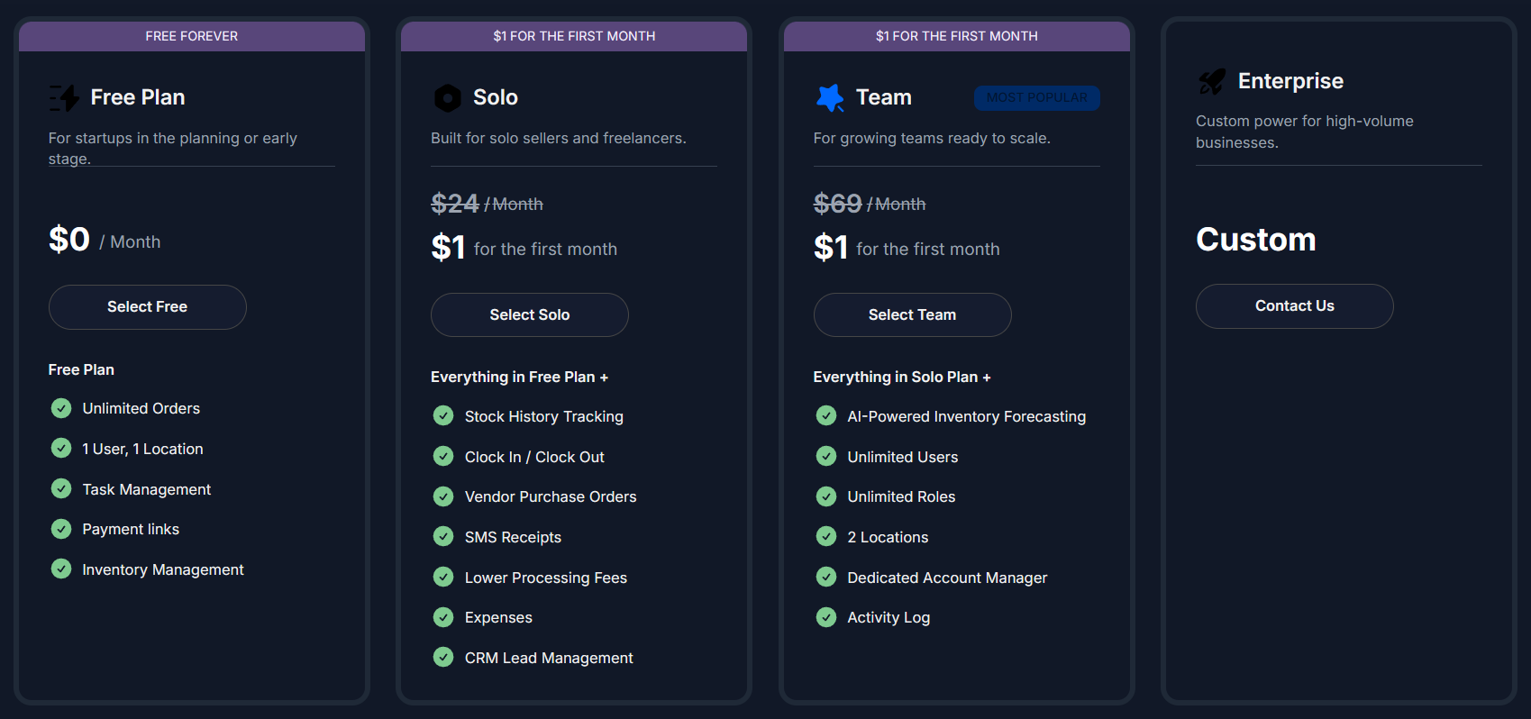 Monthly Billing