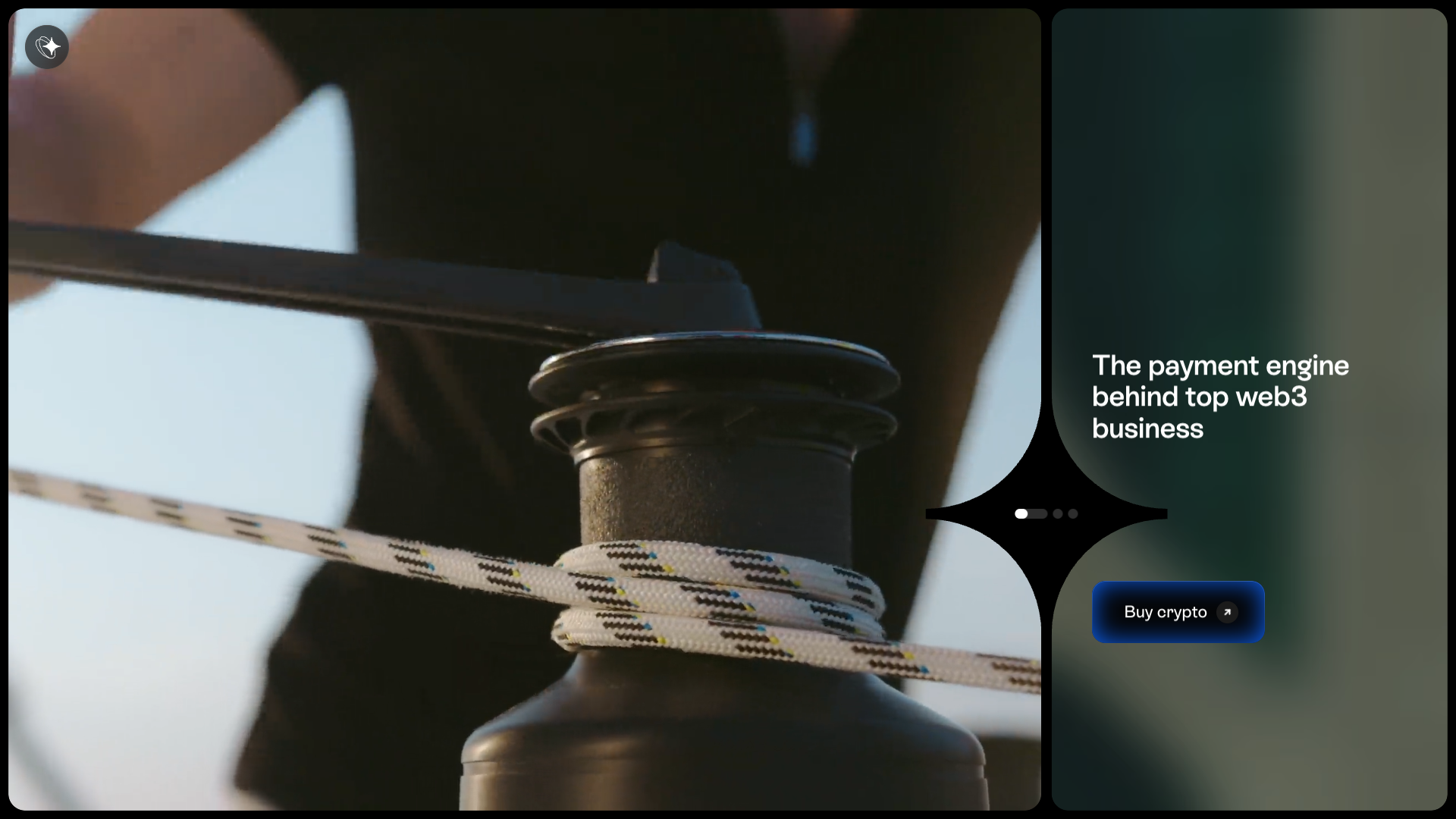 Screenshot of the Mercuryo website