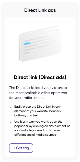 Direct Link Ads