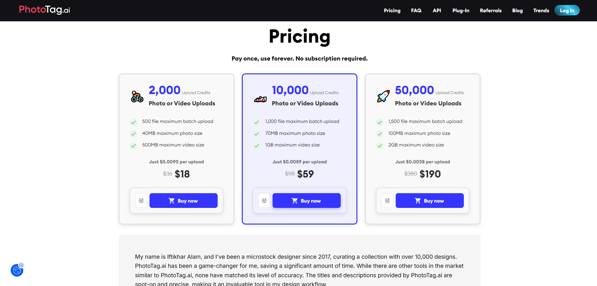 Pricing