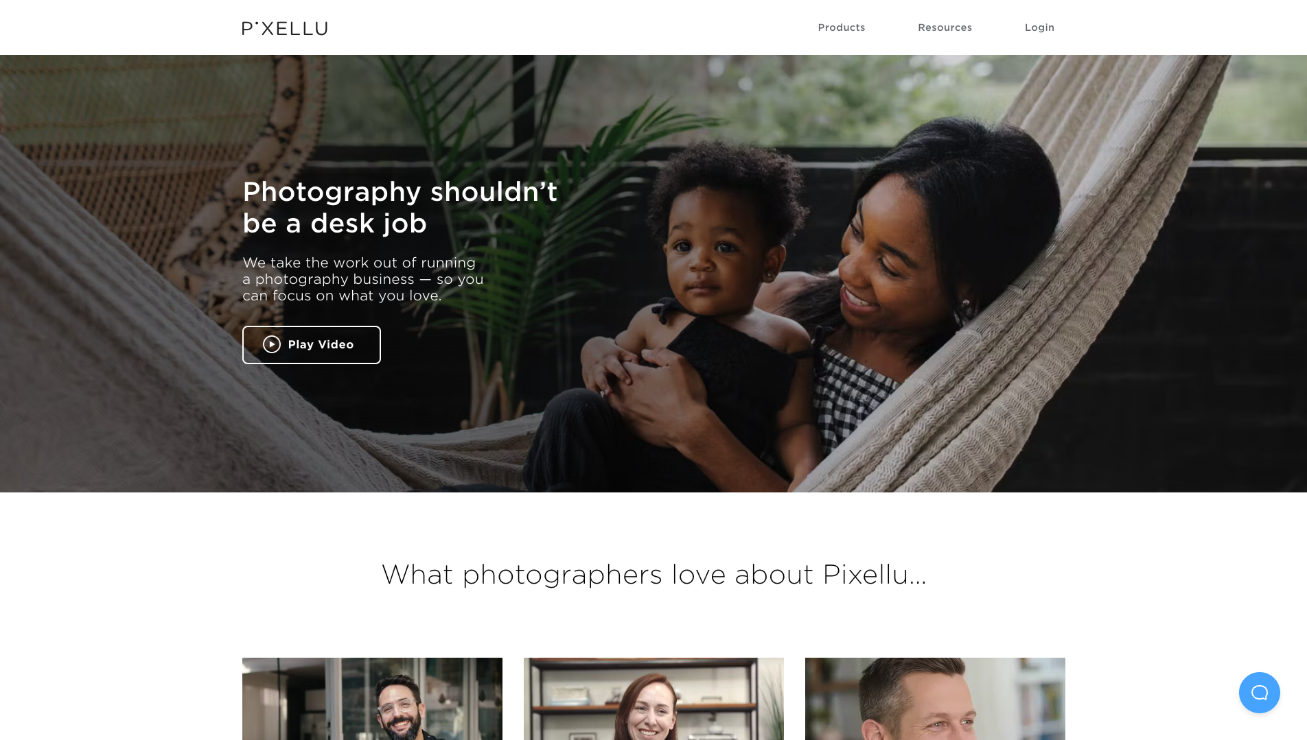 Screenshot of PIxellu Homepage