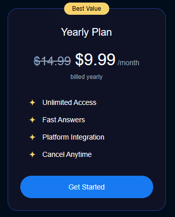 Yearly Billing