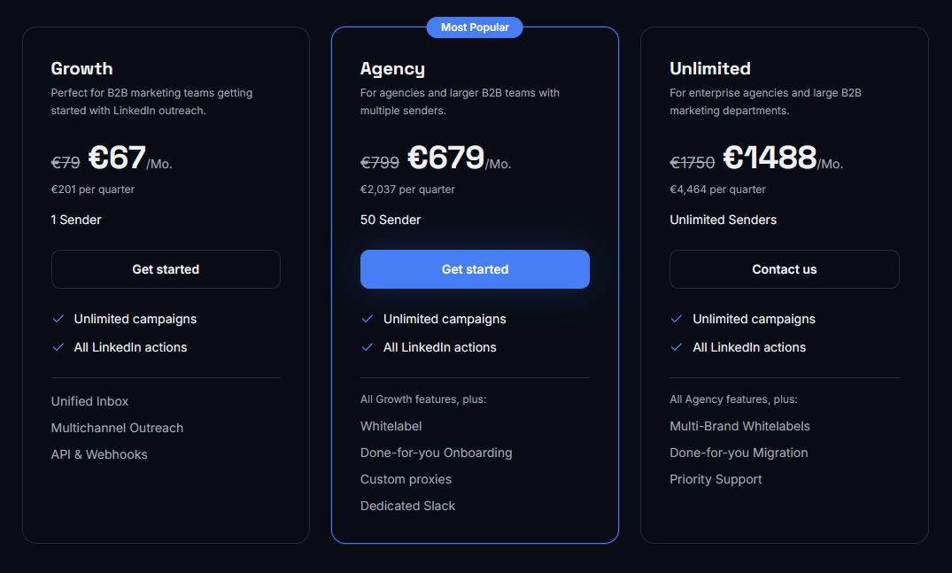 Pricing
