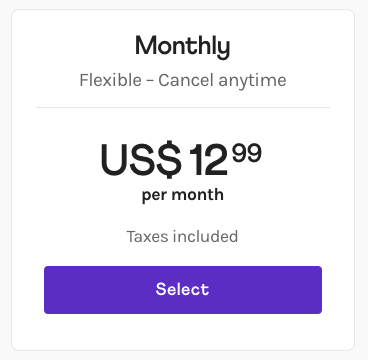 Monthly Billing