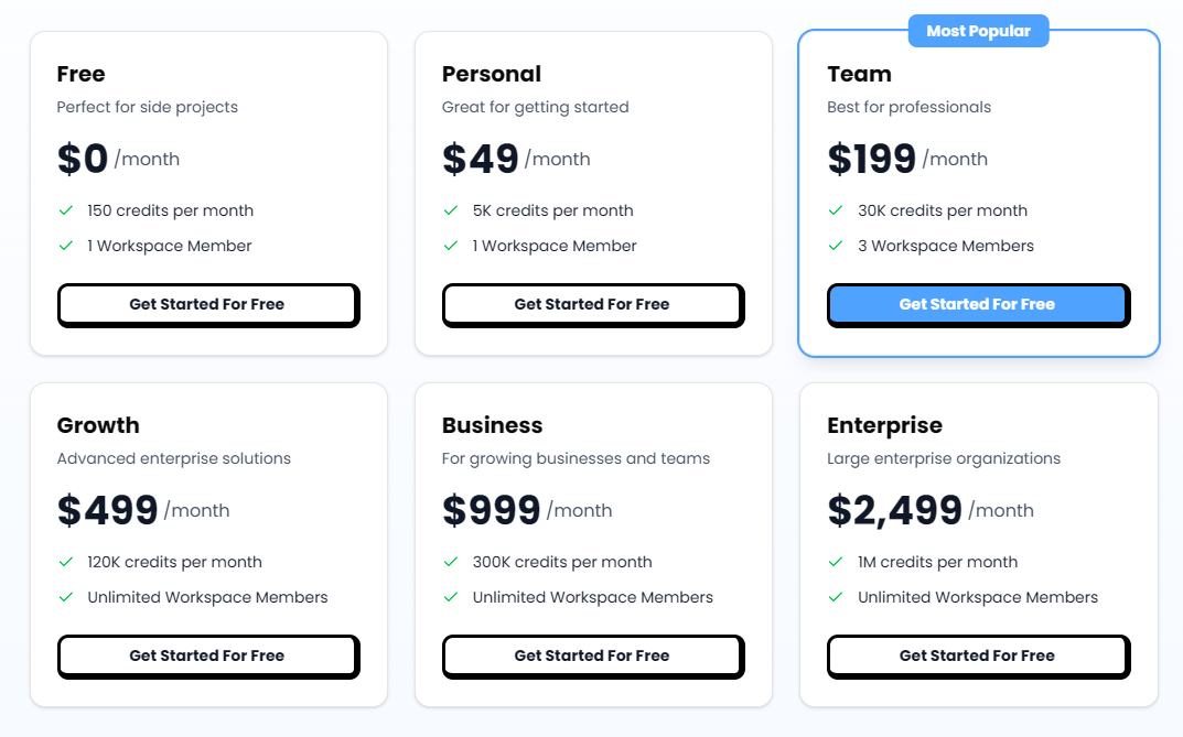 Monthly Billing