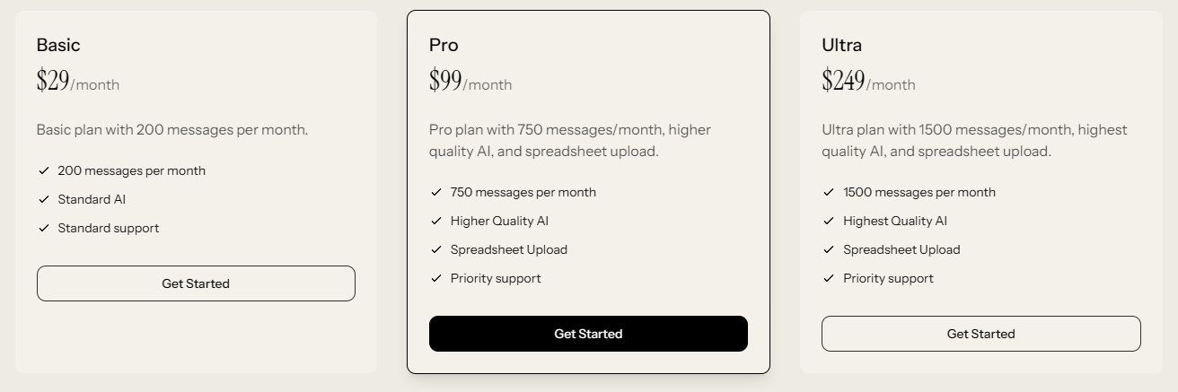 Monthly Billing