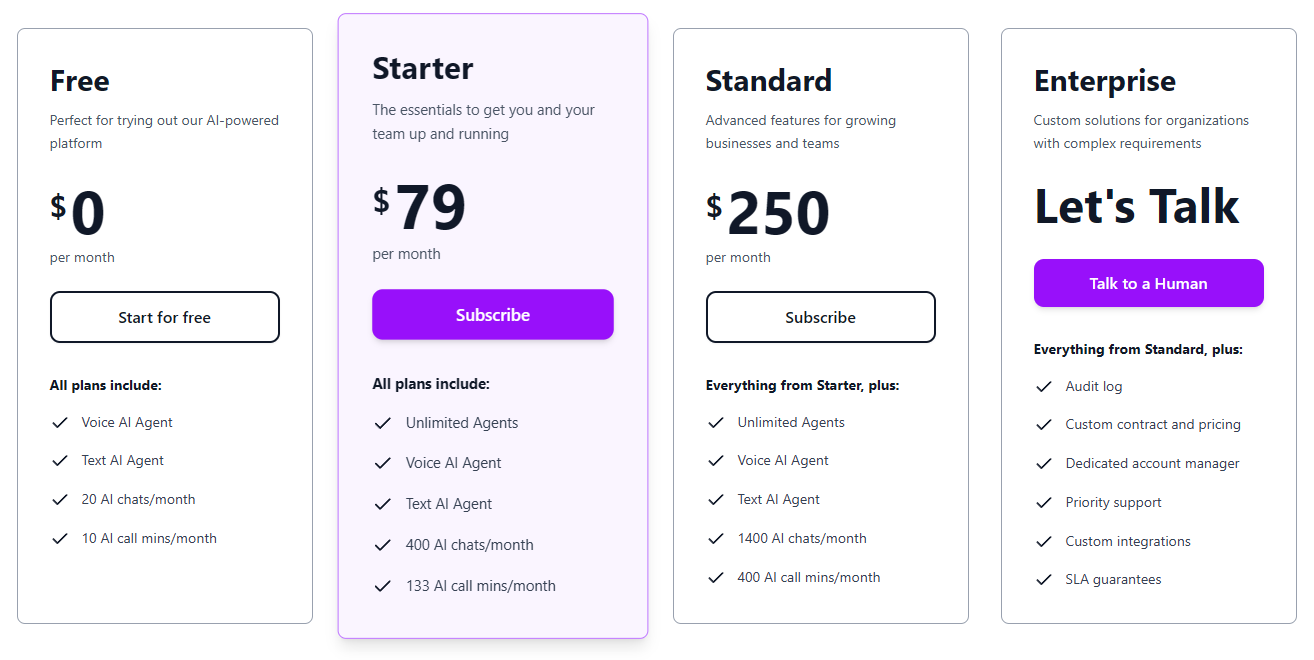 Monthly Billing