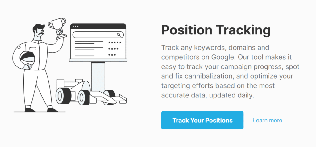 SEMrush Rank Tracking